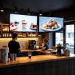Maclean ceiling mount for TV, max load 60kg, 43-86