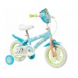 TOIMSA children's bicycle Bluey 12 Blue and lime blue
