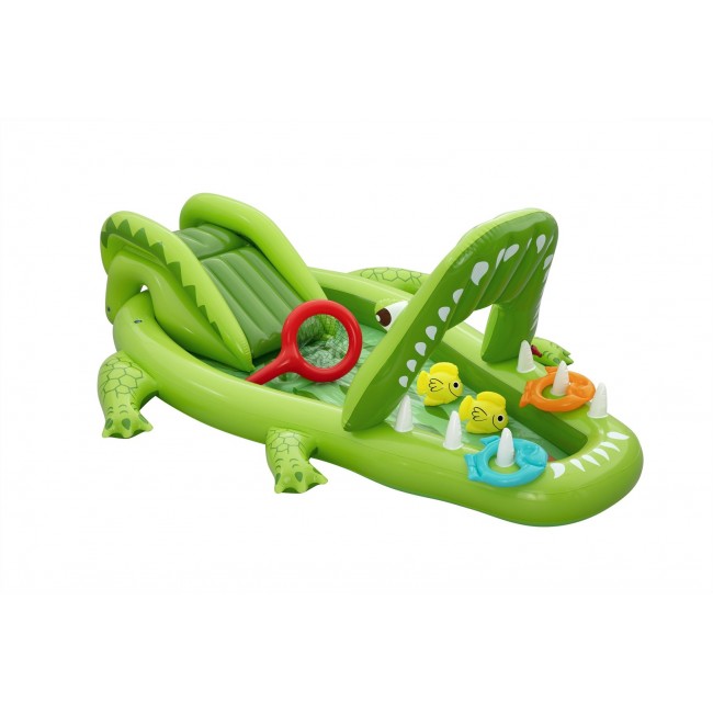 Bestway Later Gator Kids Inflatable Water Play Center and Pool 2.34 m x 1.63 m x 87 cm