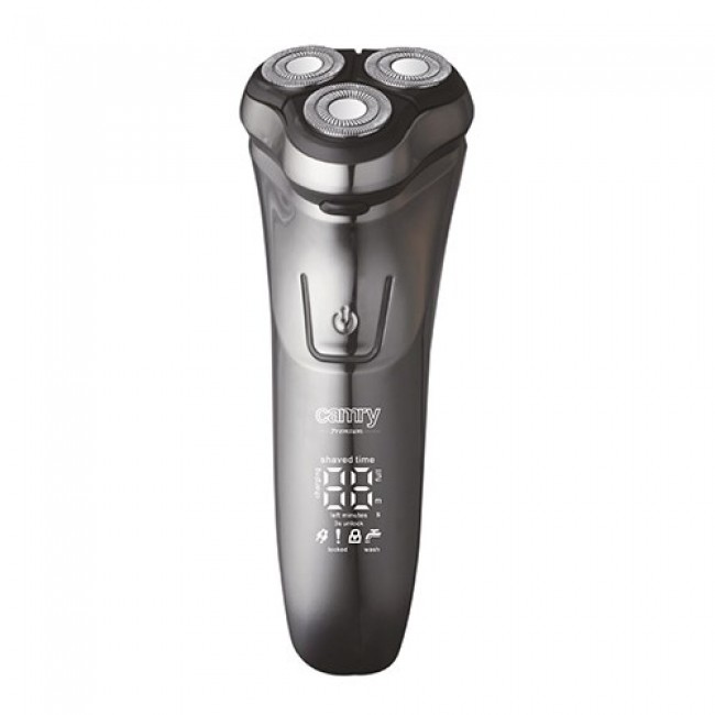 Camry Premium CR 2925 men's shaver Rotation shaver Trimmer Grey Camry Premium CR 2925 men's shaver Rotation shaver Trimmer Grey