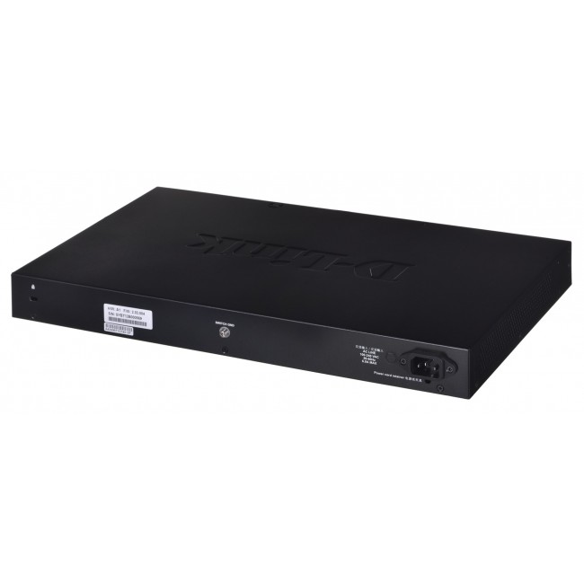 Switch D-Link DGS-1250-28XMP/E Gigabit Ethernet (10/100/1000) Power over Ethernet (PoE) Black