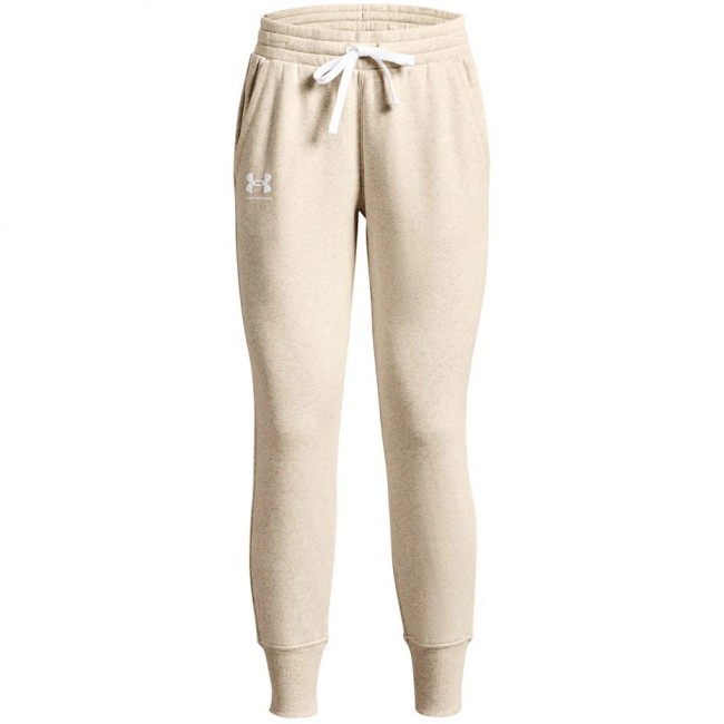 Under Armour Rival Fleece Women's Trousers Cream 1356416 783 XL Under Armour Rival Fleece Women's Trousers Cream 1356416 783 XL