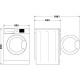 Whirlpool FFWDD 1076258 SV EE washer dryer Freestanding Front-load White E Whirlpool FFWDD 1076258 SV EE washer dryer Freestanding Front-load White E