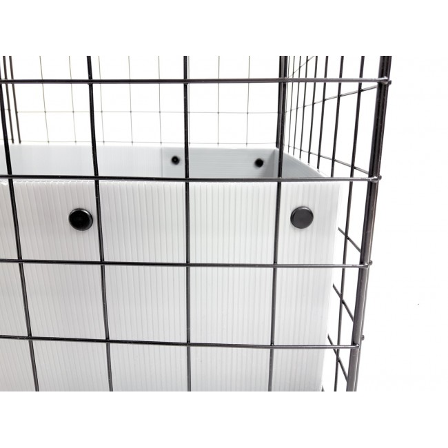 C&C Modular cage 4x2 145 x 75 cm silver C&C Modular cage 4x2 145 x 75 cm silver
