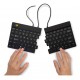 R-Go Tools Ergonomic keyboard R-Go Split Break v2 with break software, ergonomic split keyboard, QWERTY (US), Wired, black