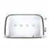 Smeg 50's Style Toaster TSF02SSEU Steel
