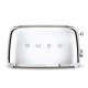 Smeg 50's Style Toaster TSF02SSEU Steel