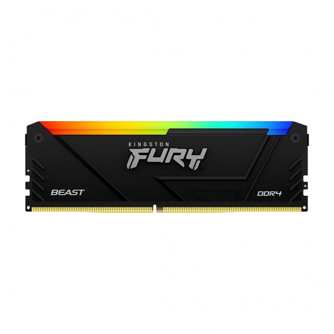Kingston Technology FURY Beast 32GB 3600MT/s DDR4 CL18 DIMM (Kit of 2) RGB Kingston Technology FURY Beast 32GB 3600MT/s DDR4 CL18 DIMM (Kit of 2) RGB