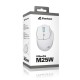 Sharkoon OfficePal M25W mouse Gaming Right-hand RF Wireless + USB Type-C Optical 4000 DPI