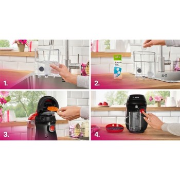Bosch Tassimo Happy TAS103E coffee maker Fully-auto Capsule coffee machine 0.7 L