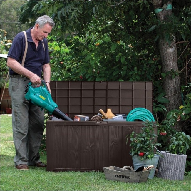 SHERWOOD STORAGE BOX 270 L KETER garden box