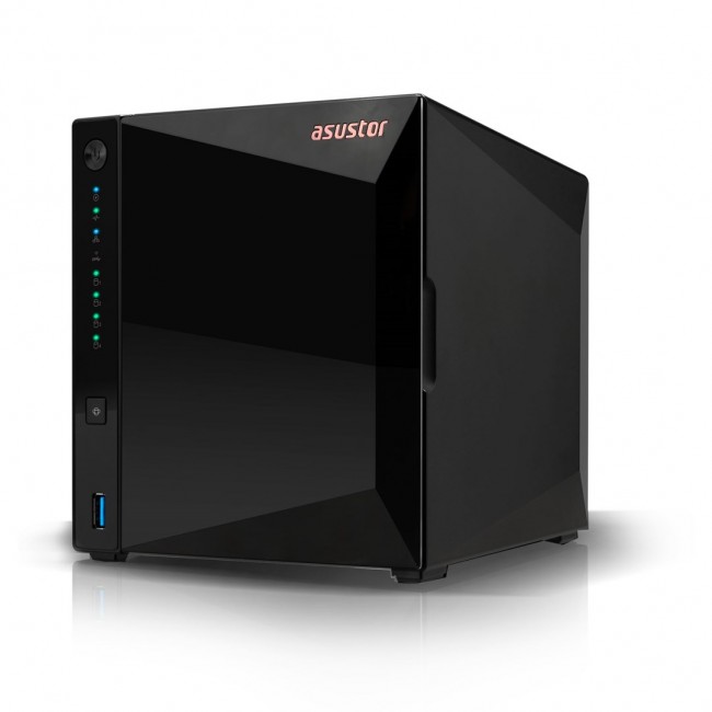 Asustor DRIVESTOR 4 Pro Gen2 AS3304T V2 NAS Realtek RTD1619B 2 GB DDR4 ADM Black