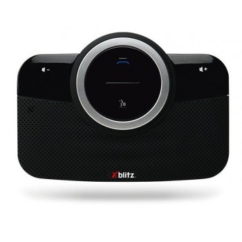 Xblitz X1000 speakerphone Mobile phone Bluetooth Black, Silver