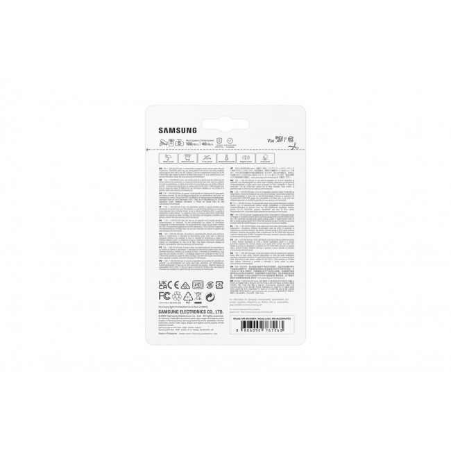 Samsung MB-MJ256K 256 GB MicroSDXC UHS-I Class 10 Samsung MB-MJ256K 256 GB MicroSDXC UHS-I Class 10