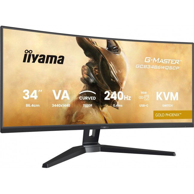 iiyama G-MASTER GCB3486WQSCP-B1 computer monitor 86.4 cm (34