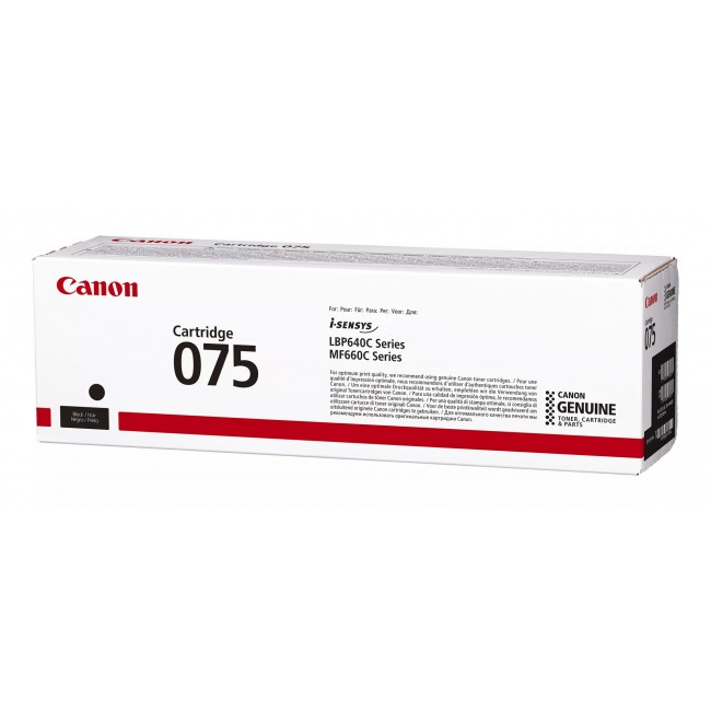 Canon 075 toner cartridge 1 pc(s) Original Black