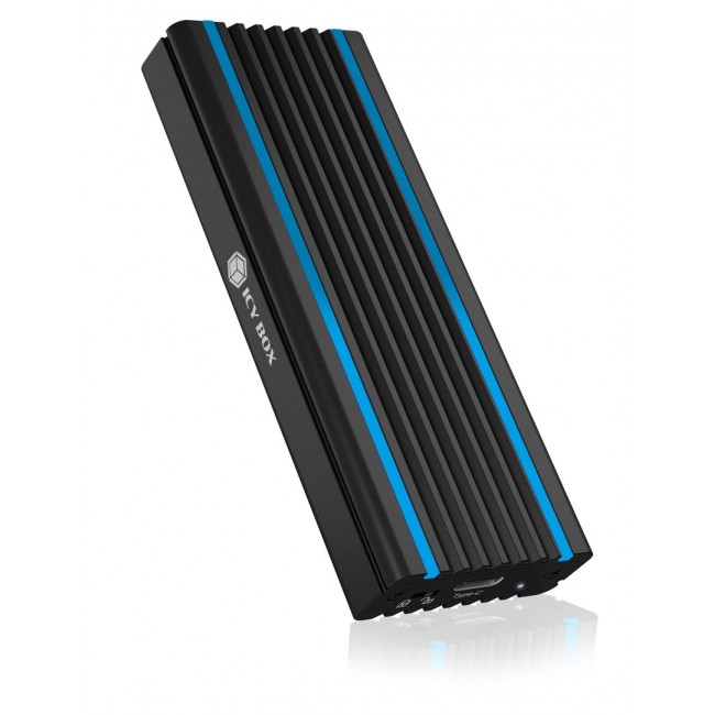 ICY BOX IB-1824ML-C31 SSD enclosure Black M.2