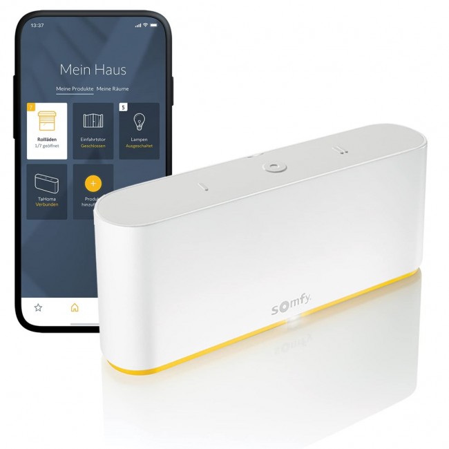 Prze ącznik Somfy TaHoma / Centralna jednostka sterująca / Wi-Fi / Zigbee 3.0 / RTS / io-homecontrol