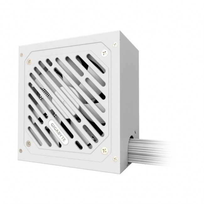 GIGABYTE P650SS ICE Power Supply - PCIe 5.0, 80 PLUS Silver, Fully Modular Design, 120mm Fan, ATX 3.0 compatible, EU Plug GIGABYTE P650SS ICE Power Supply - PCIe 5.0, 80 PLUS Silver, Fully Modular Design, 120mm Fan, ATX 3.0 compatible, EU Plug