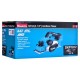 Makita DKP181Z power planer 12000 RPM Black,Blue