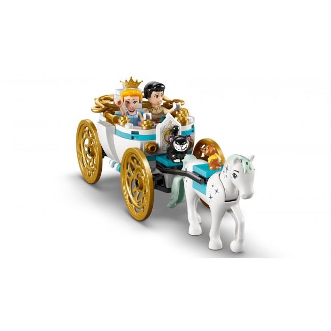 LEGO DISNEY PRINCESS 43275 Cinderella's Castle and Horse Carriage