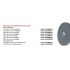 SANDING DISC 150x40x12.7 SOFT