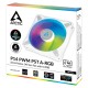 ARCTIC P14 PWM PST A-RGB - Semi-passive 140 mm case fan with digital A-RGB in white ARCTIC P14 PWM PST A-RGB - Semi-passive 140 mm case fan with digital A-RGB in white