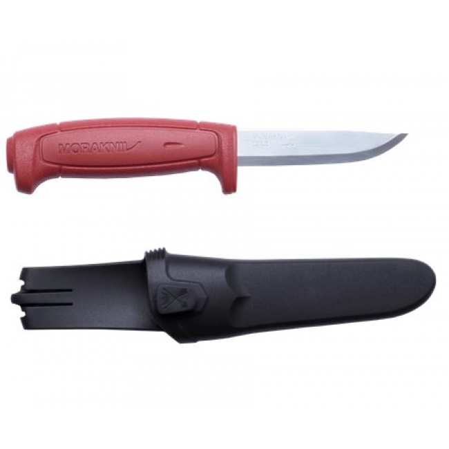 Morakniv BASIC knife 511 - Carbon Steel - Red Morakniv BASIC knife 511 - Carbon Steel - Red