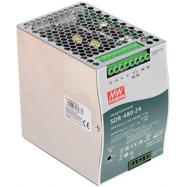 Switching power supply SDR-480-24 Mean Well Switching power supply SDR-480-24 Mean Well