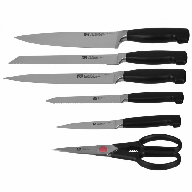 ZWILLING Four Star Knife/cutlery block set 7 pc(s) 35145-000-0 ZWILLING Four Star Knife/cutlery block set 7 pc(s) 35145-000-0