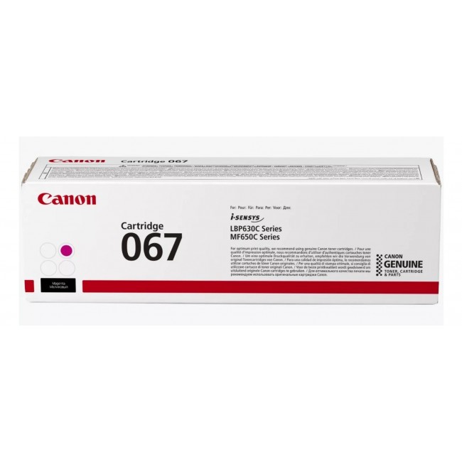 Canon 067 toner cartridge 1 pc(s) Original Magenta