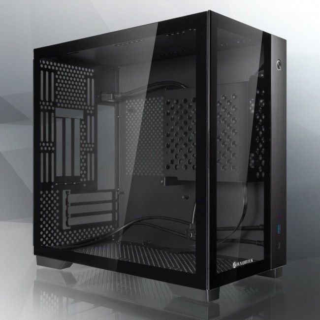 RAIJINTEK PAEAN Mini Mini Tower Black