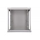 Extralink Rackmount cabinet 12U 600x450 Gray wall mounted