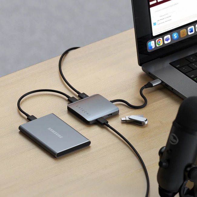 Satechi Hub w/ Power Delivery, 4 x USB-C 3.2