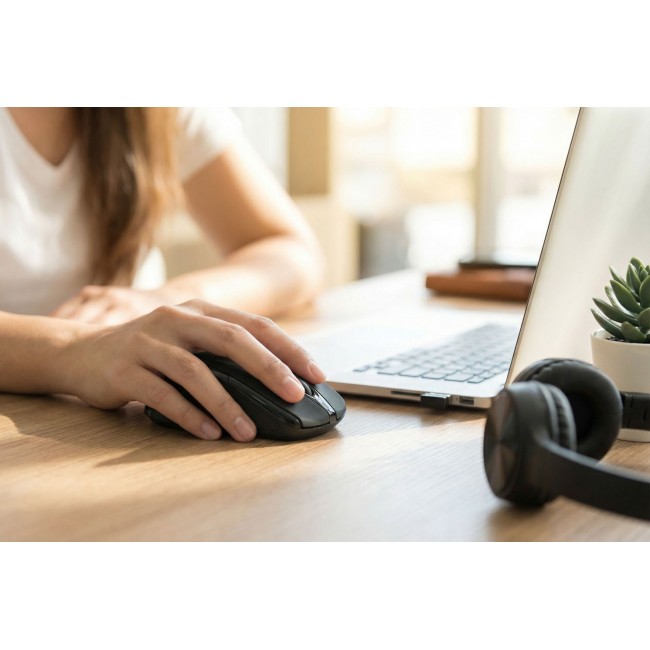 Esperanza EM101K mouse Ambidextrous RF Wireless Optical 1000 DPI