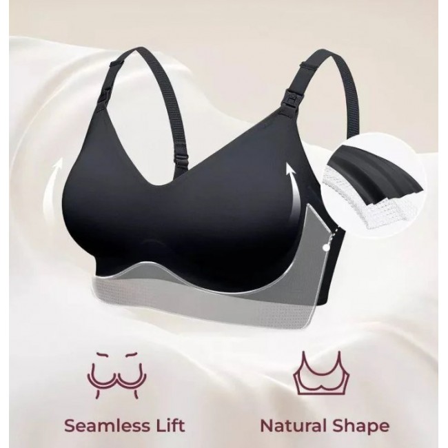 Momcozy YN21 Nursing bra, size S Black