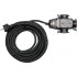 Yato YT-81162 power extension 20 m 3 AC outlet(s) Indoor/outdoor Black
