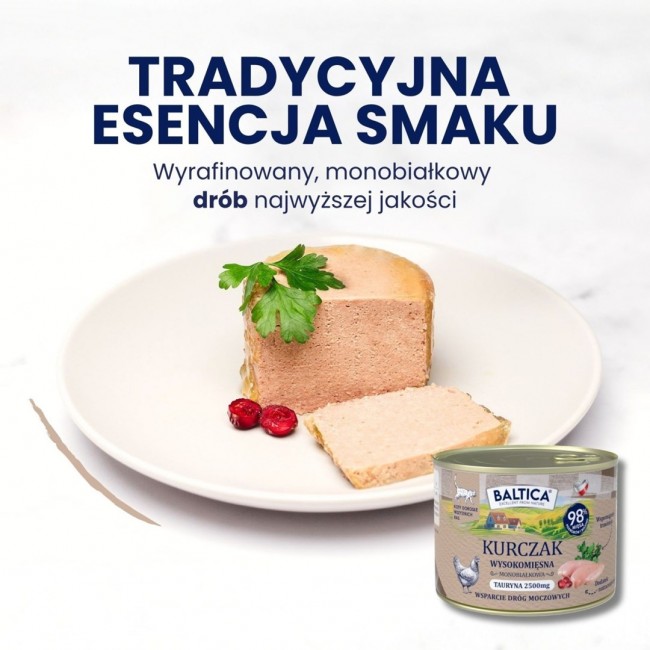 BALTICA Flavors of the Regions Chicken Mono - wet cat food - 400g