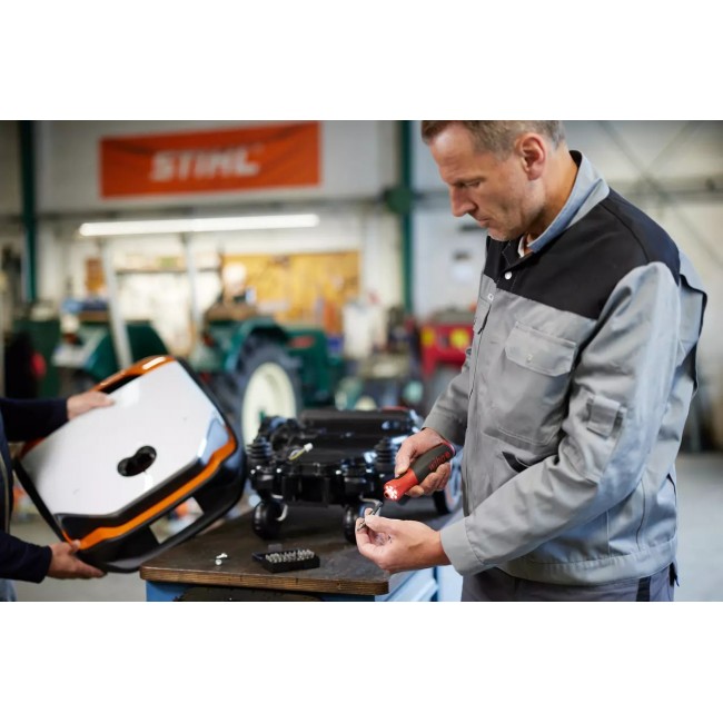 Speede PocketDrive electric screwdriver with bit cassette and bag