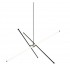 PENDANT LED LIGHT TANGER 90CM BLACK