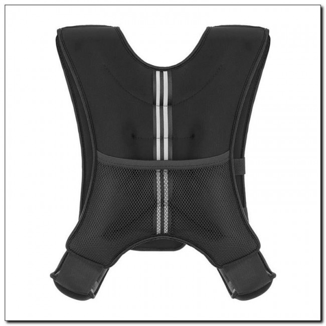 Workout waistcoat with 5 kg neoprene weights HMS KTO05