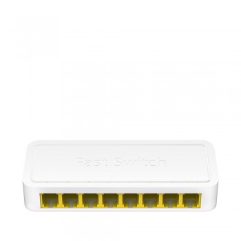 Cudy FS108D network switch Fast Ethernet (10/100) White