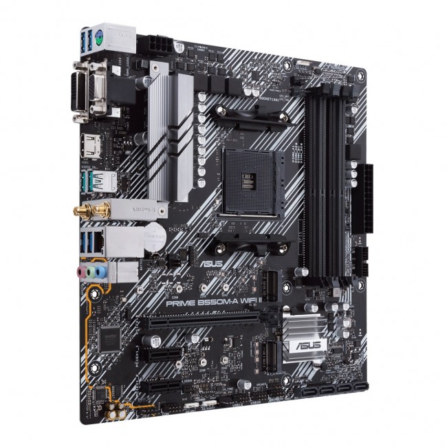 ASUS PRIME B550M-A WIFI II AMD B550 Socket AM4 micro ATX ASUS PRIME B550M-A WIFI II AMD B550 Socket AM4 micro ATX