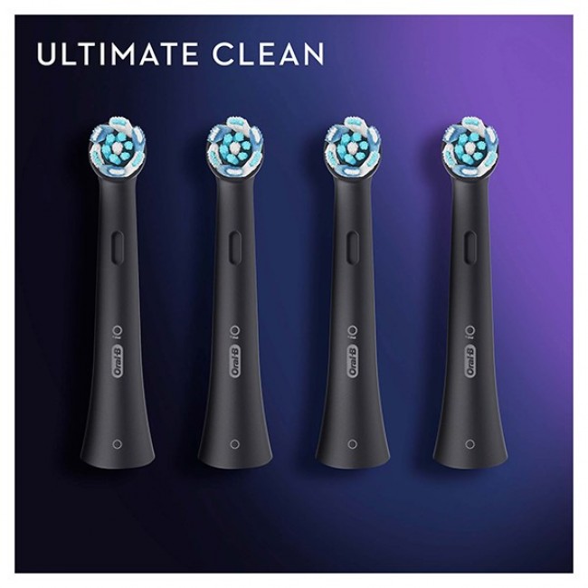 Oral-B iO Ultimate Clean 4210201342809 toothbrush head 4 pc(s) Black