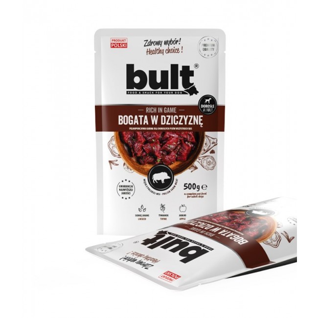 BULT Rich in game - wet dog food - 500g BULT Rich in game - wet dog food - 500g