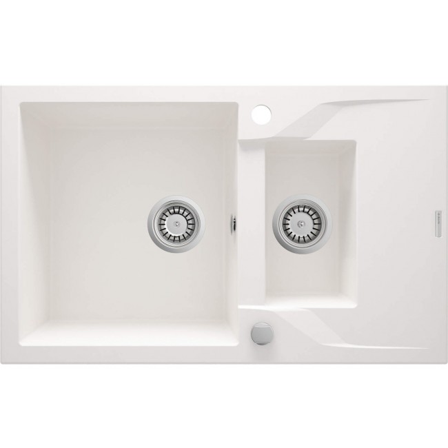 1.5-bowl granite sink with drainer 1.5-bowl granite sink with drainer
