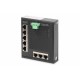 Digitus 8 Port Gigabit Ethernet Network Switch, Flat, Industrial, Unmanaged