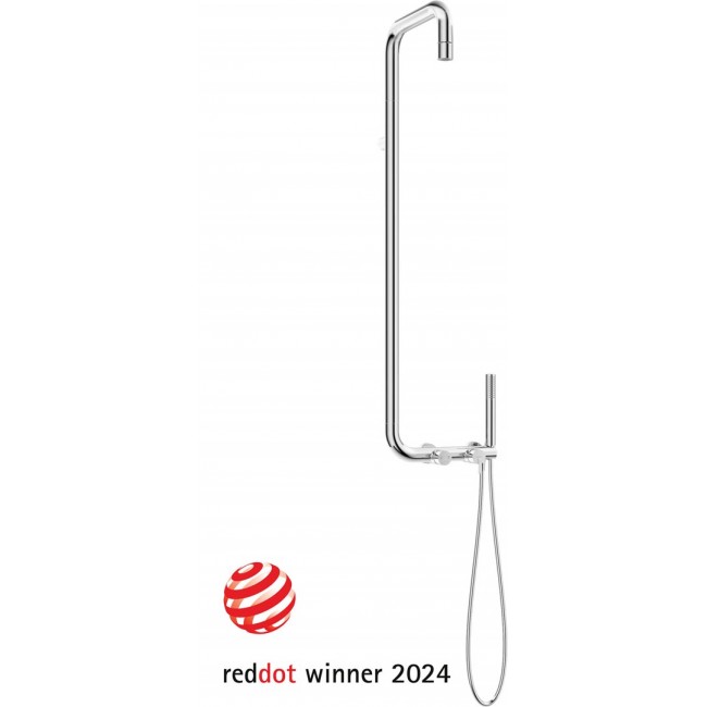 Rain shower with shower faucet