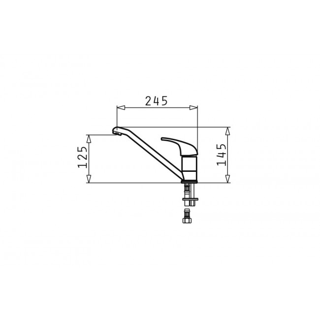 PYRAMIS ASALIA granite black mixer PYRAMIS ASALIA granite black mixer