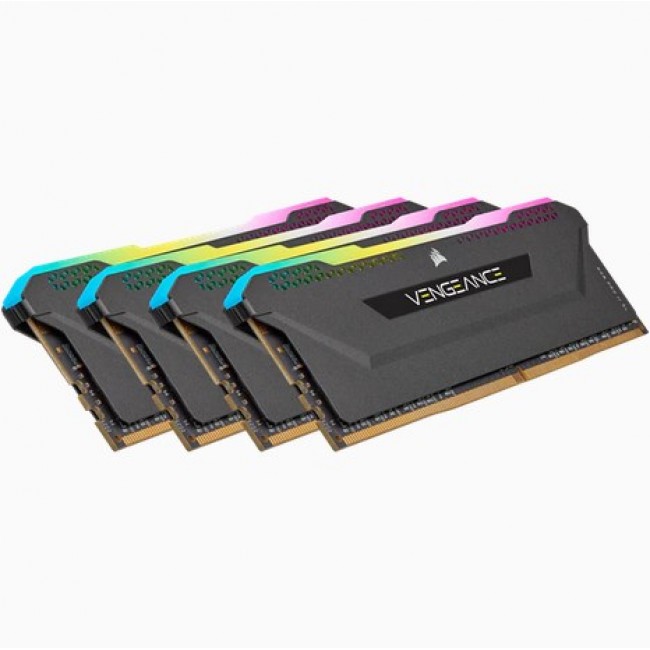 Corsair Vengeance RGB Pro CMH64GX4M4E3200C16 memory module 64 GB 4 x 16 GB DDR4 Corsair Vengeance RGB Pro CMH64GX4M4E3200C16 memory module 64 GB 4 x 16 GB DDR4